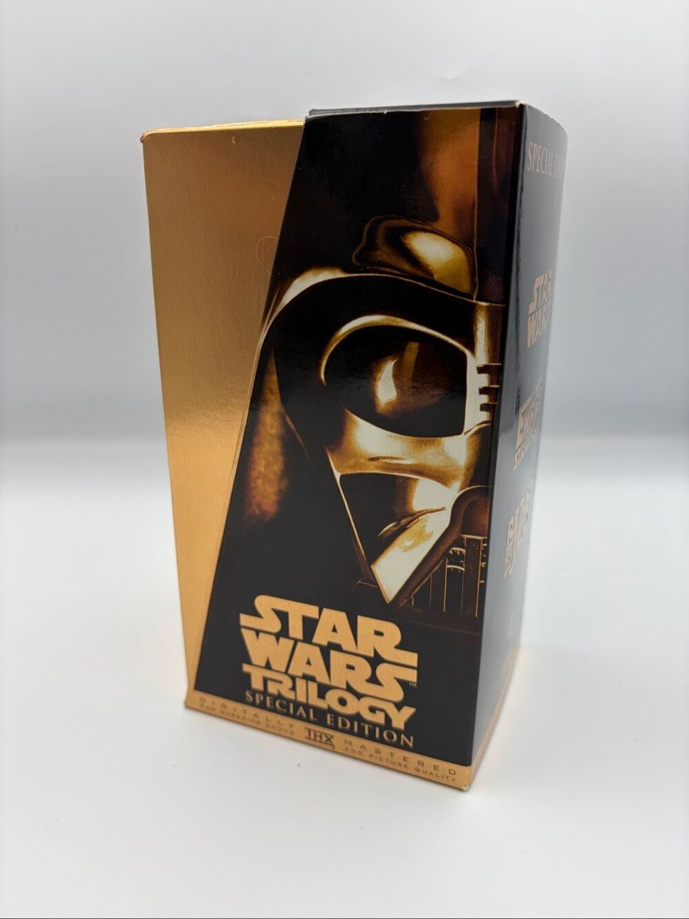 Star Wars Trilogy Special Edition VHS Box Set 1997 THX Gold Collector Set Unused